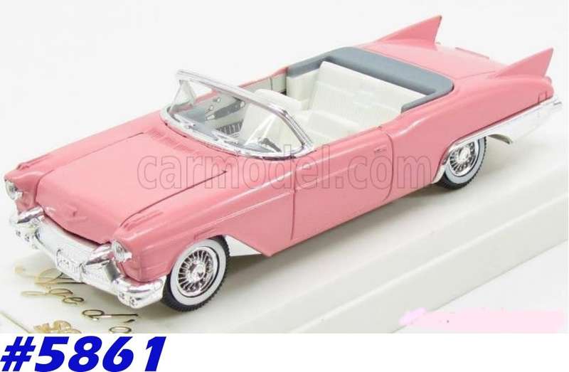Cadillac Eldorado Biarritz convertible 1957pink 1/43 Solido NEW+showcased  #5861 instant wheels