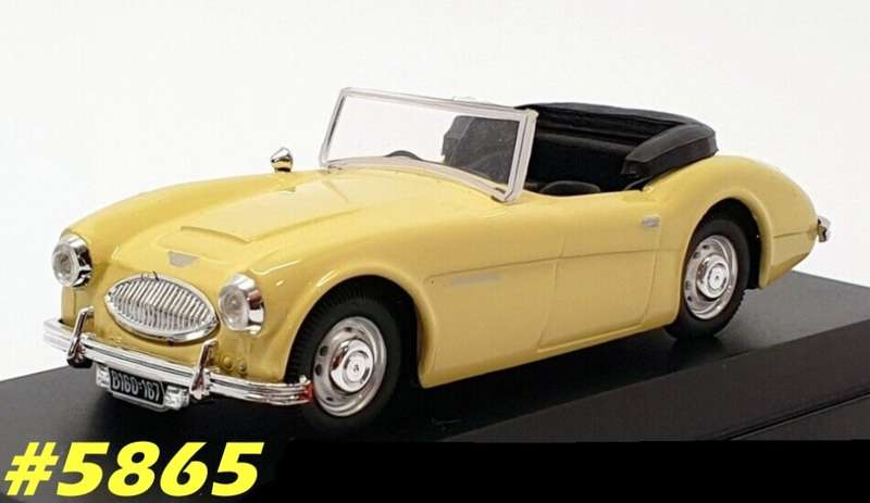 Austin Healey 100-six 1959 yellow 1:43 Vitesse NEW+boxed  #5865 instant wheels