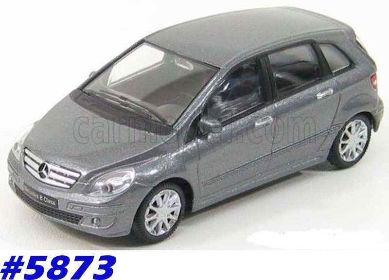 Mercedes-Benz B class 2007 grey-met 1:43 MondoMotors NEW+boxed  #5873 instant wheels