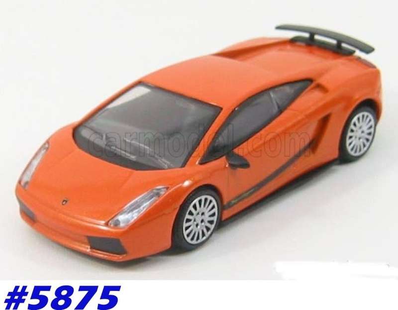 Lamborghini Gallardo Superleggera 2007 orange 1:43 Mondo Motors NEW+boxed #5875 instant wheels