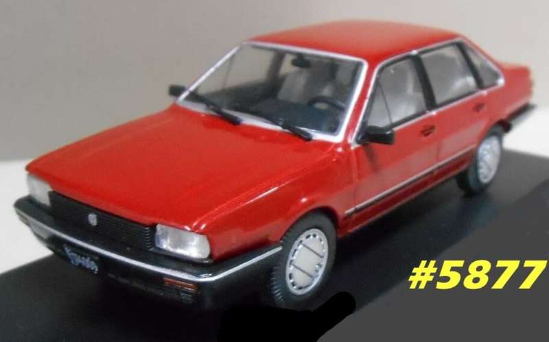 Volkswagen Passat CD 1987 red 1:43 IXO/Altaya NEW+boxed  #5877 instant wheels