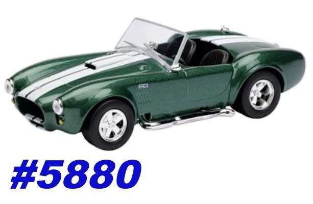 Shelby Cobra 427 S/C 1993 green 1:43 Schuco NEW+showcased  #5880 instant wheels