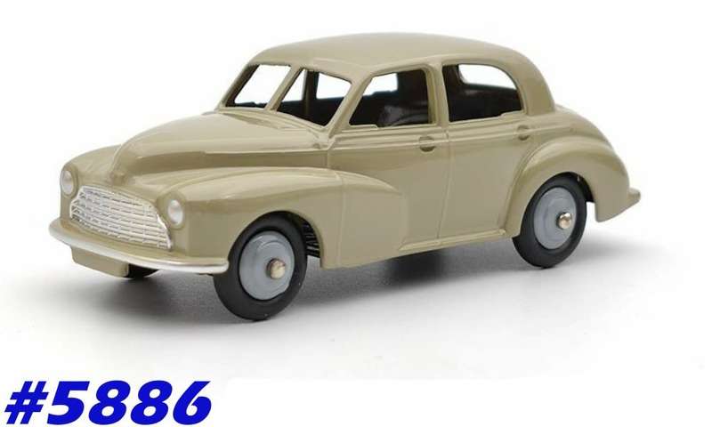 Morris Oxford Saloon 1954 green 1:43 Dinky159/Mattel NEW+boxed  #5886 instant wheels