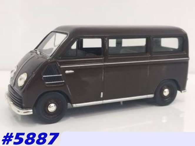 Auto-Union DKW-Kombibus 1954 dk.brown 1:43 Ixo NEW+boxed  #5887 instant wheels