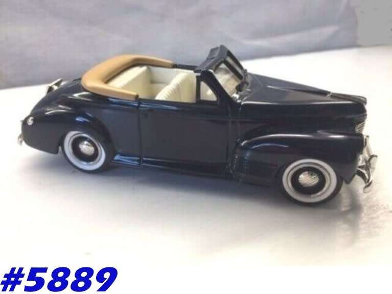 Chevrolet DeLuxe Coupe convertible 1941 blue 1:43 DurhamCl NEW+boxed   #5889 instant wheels