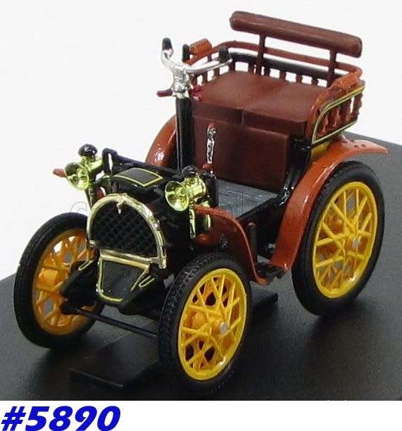 Renault Voiturette Type A 1899 black+brown 1/43 Norev NEWinBlister   #5890 instant wheels
