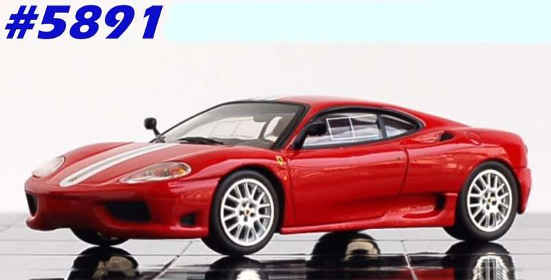 Ferrari 360 Challenge Stradale 2003 red 1/43 Altaya/IXO NEW+boxed   #5891 instant wheels