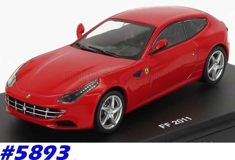Ferrari FF 2011 red 1/43 Altaya/IXO NEW+boxed  #5893 instant wheels