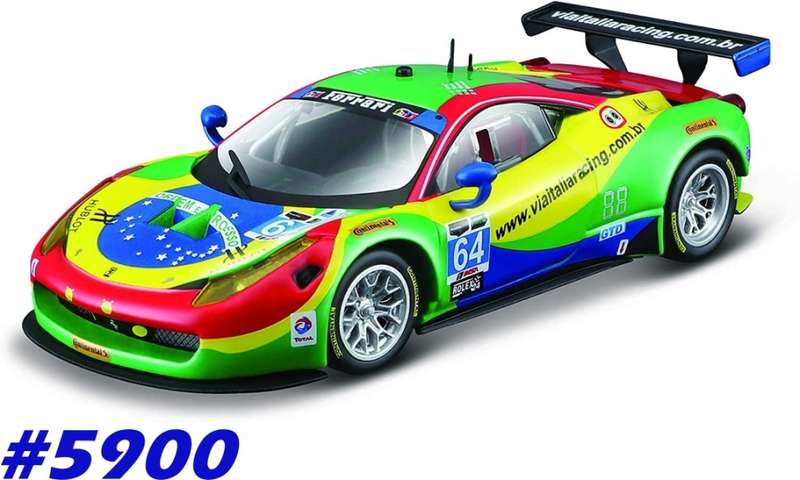 Ferrari 458 Italia GT3 #64 24h Daytona 2014 1/43 IXO NEW+boxed  #5900 instant wheels