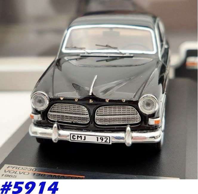 Volvo 130 Amazon 1965 black 1:43 PremiumX NEW+boxed  #5914 instant wheels