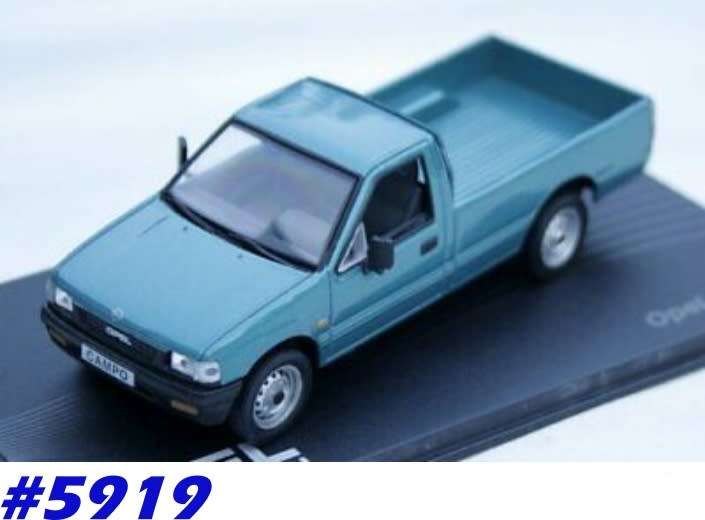 Opel Campo Pick-Up 1997 blue 1:43 IXO NEW+boxed  #5919 instant wheels