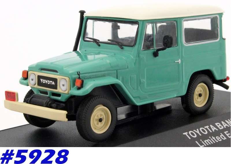 Toyota Land Cruiser FJ40 1967 green 1:43 Triple 9 Clctn NEW+boxed  #5928 instant wheels
