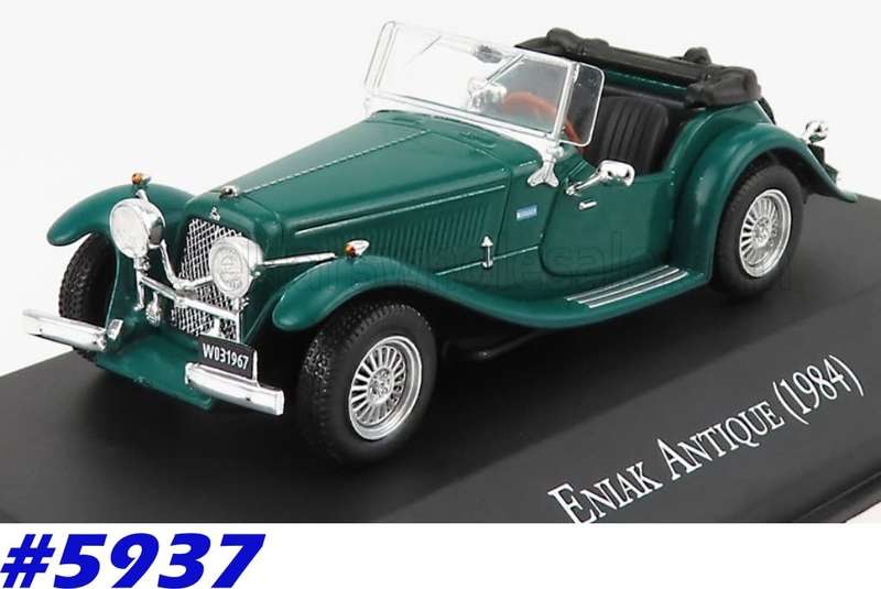 Eniak Antique Spider open 1984 green 1:43 IXO NEWinBlister  #5937 instant wheels