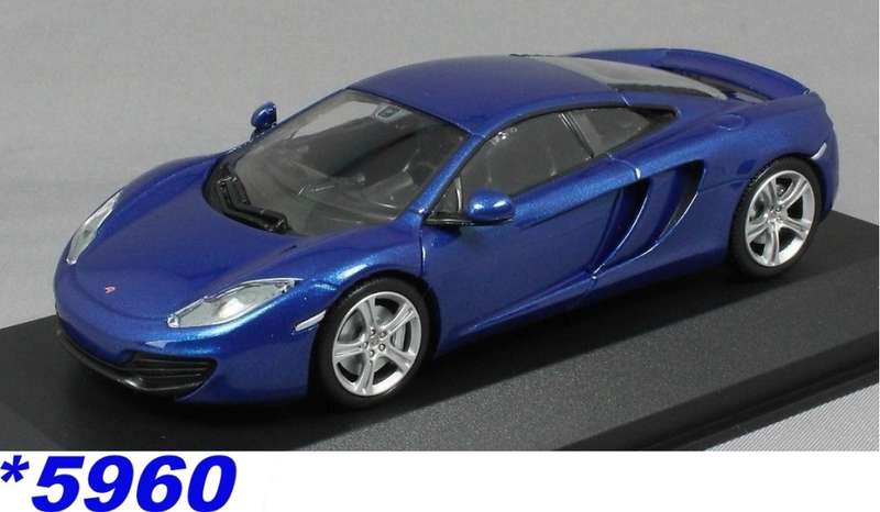 McLaren 12C 2011 blue 1-43 Maxichamps (Minichamps) NEW+boxed *5960 instant wheels