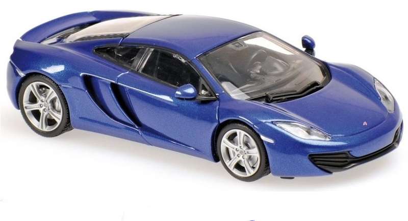 McLaren 12C 2011 blue 1-43 Maxichamps (Minichamps) NEW+boxed *5960 instant wheels