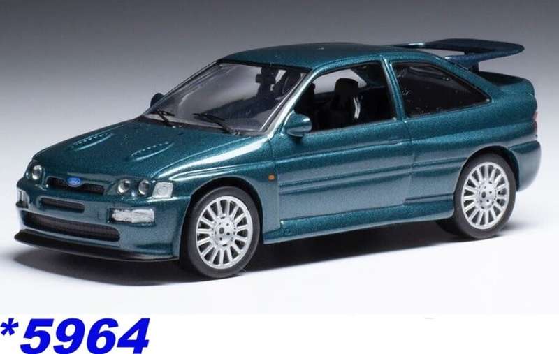 Ford Escort RS Cosworth 1994 green-met 1:43 IXO NEW+boxed *5964 instant wheels