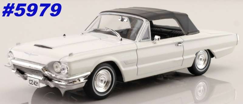 Ford Thunderbird 1964 white (J.Bond) 1/43 Universal Hobbies NEW+boxed *5979 instant wheels
