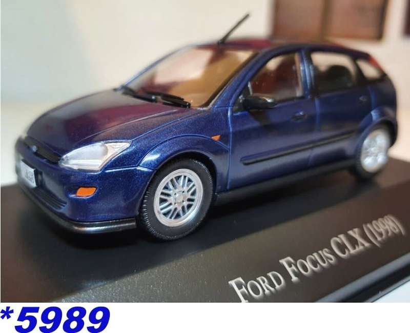 Ford Focus CLX 1998 blue-met 1/43 IXO/Salvat NEW+boxed *5989 instant wheels