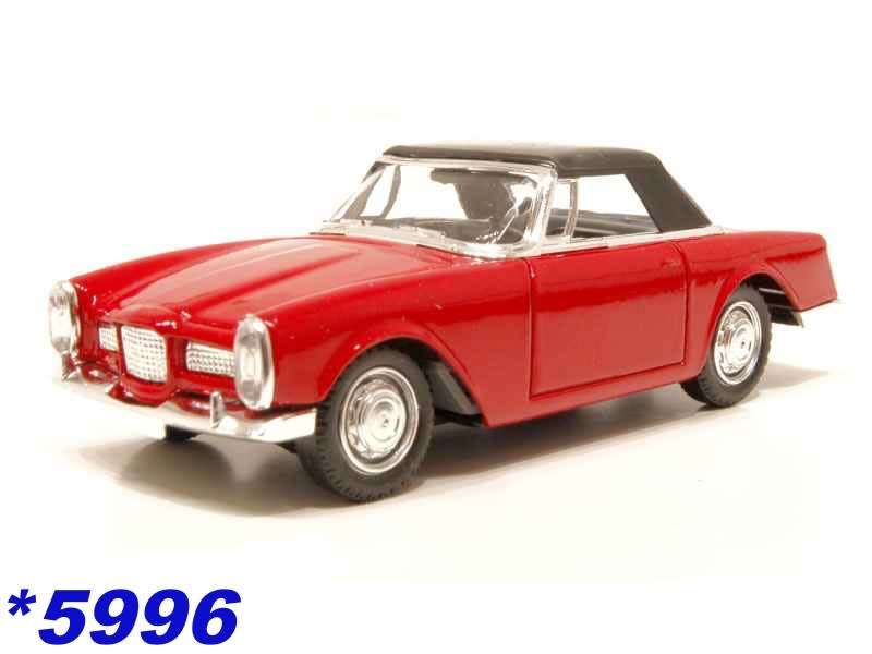 Facel Vega Facellia Cabriolet 1962 red 1/43 Solido NEW+boxed *5996 instant wheels