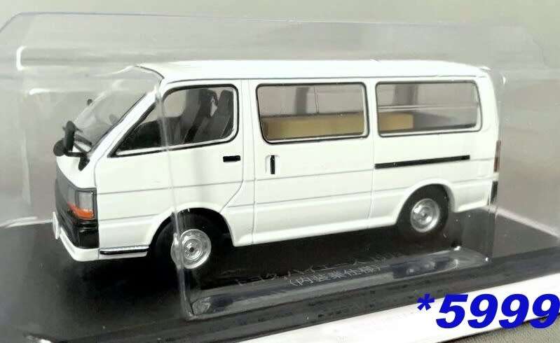 TOYOTA HIACE 1993 Minibus white 1/43 Hachette/Sparkmodel NEWinBlister *5999 instant wheels