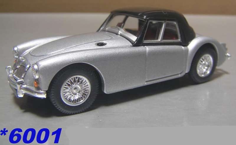 MGA 1600 Mk.I Hardtop 1960 silver 1/43 Corgi NEW+boxed *6001 instant wheels