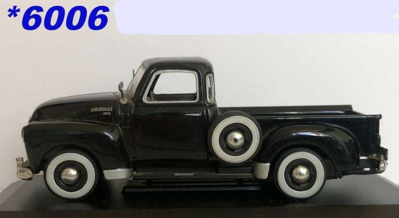 Chevrolet 3100 Pick-up 1953 black 1/43 Rd.Sign NEW+boxed *6006 instant wheels