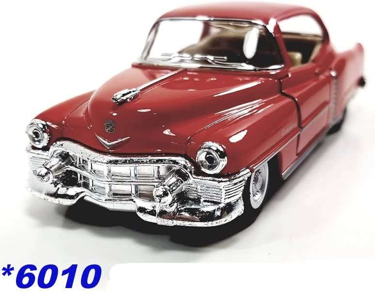 Cadillac Series 62 Coupe 1953 red 1/43 MotorMax NEW+boxed *6010 instant wheels