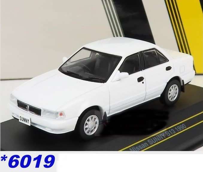 Nissan Sunny (B13) 1990 chrystal white 1/43 First43-138 NEW+boxed *6019 instant wheels 1270.00