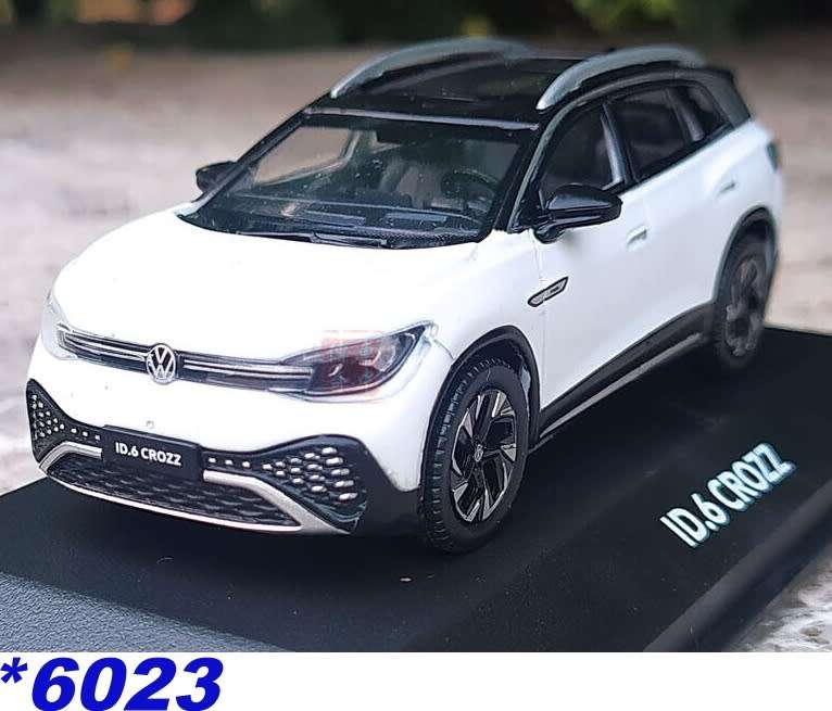 Volkswagen ID.6 CROZZ SUV el.powrd 2022 white 1/43 FAW-VW-Version NEW+boxed *6023 instant wheels