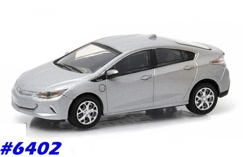 Chevrolet Volt 2016 silver 1/64 Greenlight NEW+boxed  #6402 instant wheels