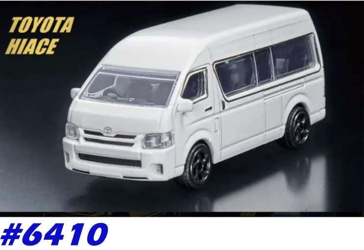 Toyota HiAce H200 Mk.V Minibus 2020 1:64 Majorette NEWinBlister  #6410 instant wheels