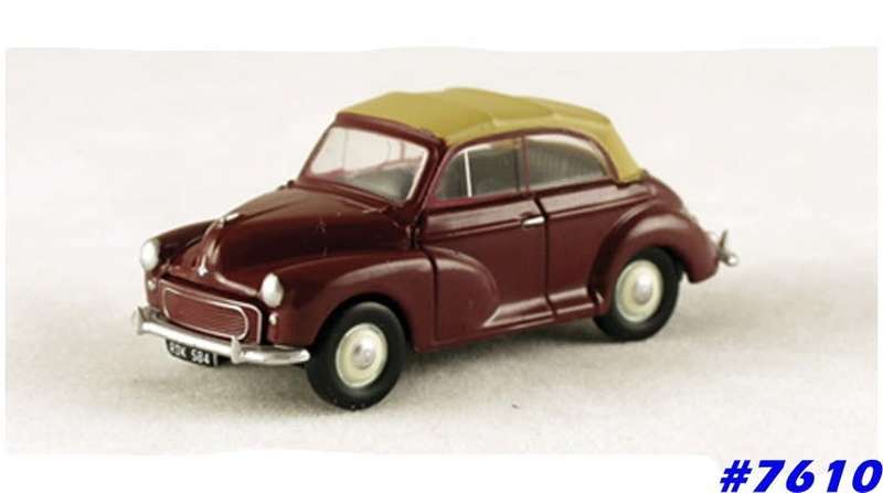 Morris Minor Convertible 1949 red 1/76 Classix NEW+boxed #7610 instant wheels
