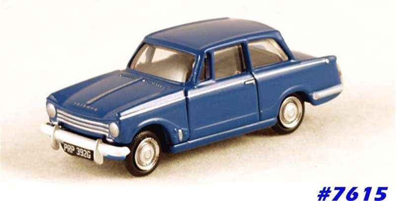 Triumph Herald 13/60 1966 blue 1/76 Classix NEW+boxed #7615 instant wheels