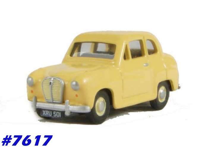 Austin A35, 2-door 1956 yellow 1/76 Classix NEW+boxed #7617 instant wheels