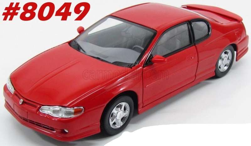 Chevrolet Monte Carlo `SS` 2000 red 1/18 SunStar NEW+boxed  #8049 instant wheels