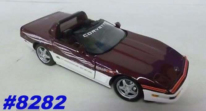 Chevrolet Corvette Indianapolis 500 1995 1/18 Maisto NEW+boxed  #8282 instant wheels