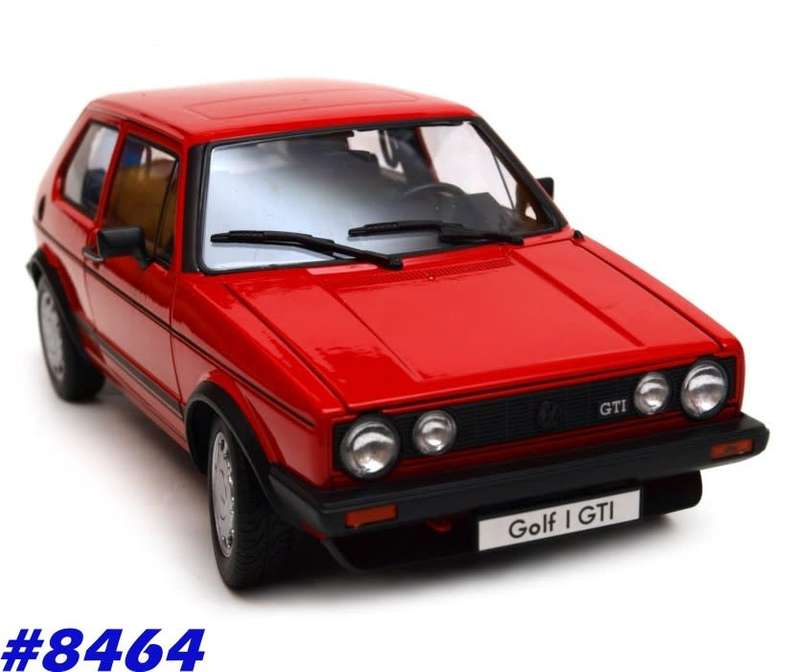 Volkswagen Golf I GTI  1978 red 1/18 Welly NEW+boxed  #8464 instant wheels