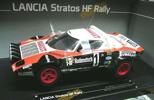Lancia Stratos HF Rally 1978 Hunsrueck/W.Roehrl 1/18 SunStar NEW   #8720 instant wheels