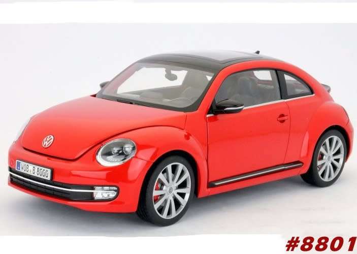 Volkswagen NEW Beetle 2012 1/18 Welly NEW+boxed  #8801 instant wheels
