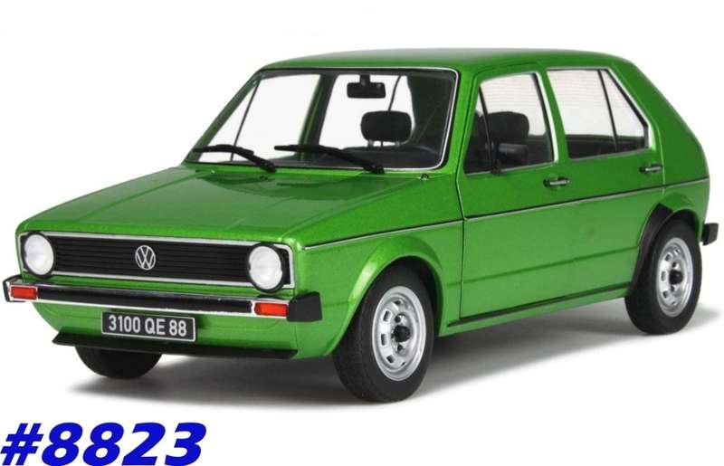 Volkswagen Golf L Mk.1 1983 green-met 1/18 Solido NEW+boxed  #8823 instant wheels