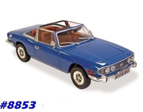 TRIUMPH Stag cabriolet (open) 1970 blue 1/43 Revell NEW+boxed #8853 instant wheels