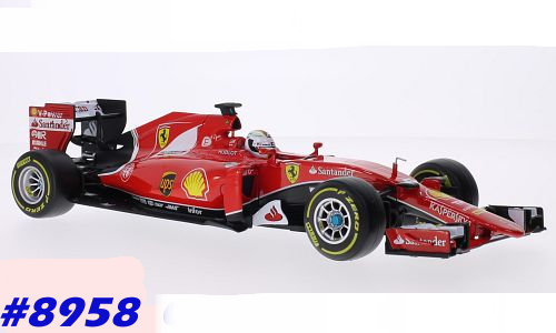 Ferrari SF15-T No.5 S.VETTEL 2015 1/18 Bburago NEW+boxed  #8958 instant wheels