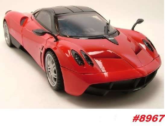 Pagani Huayra 2013 red 1/18 Motormax NEW+boxed  #8967 instant wheels