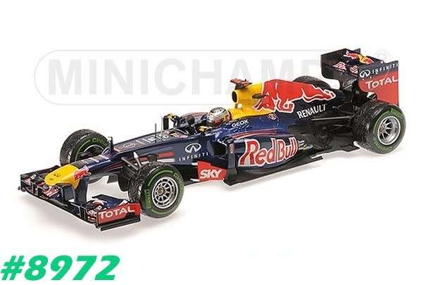 Red Bull Racing RB8 F1 #1 S Vettel 2012 1/18 Minichamps NEW+boxed #8972 instant wheels