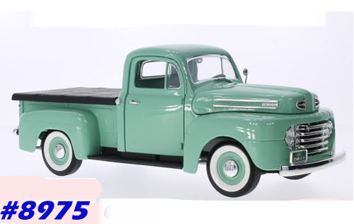 Ford F-1 Pick Up 1948 lt.green + cover 1/18 Road Signature NEW+boxed  #8975 instant wheels