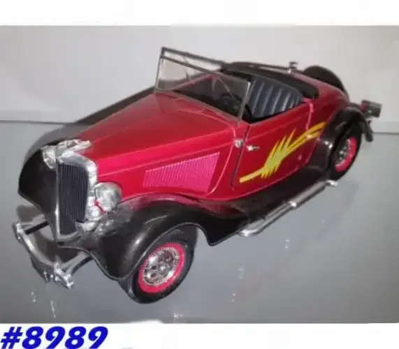Ford Roadster 1934 red-met 1:18 Solido NEW+boxed  #8989 instant wheels