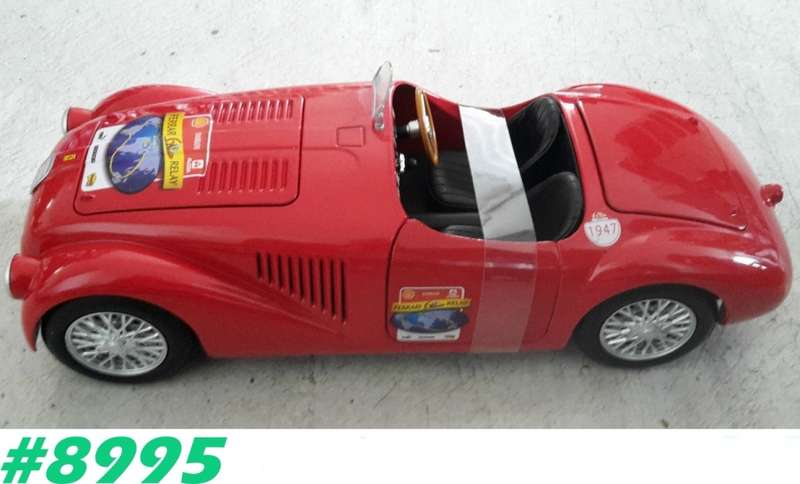 Ferrari 125 S 1947 (Ferrari 60 Relay) 1/18 HotWheels NEW+boxed  #8995 instant wheels