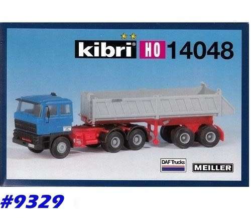 DAF Truck Meiller Tipper 1/87 KIBRI building kit in sealed box #9329 instant wheels