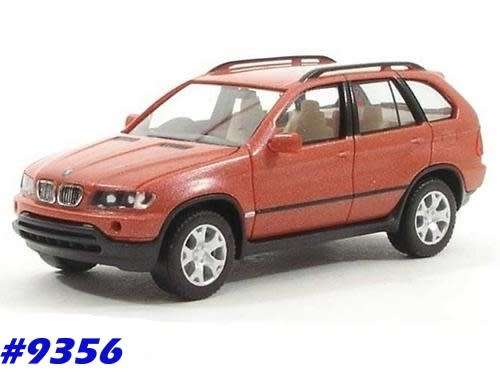 BMW-X5-4.4i-E53-2000 1/87 Herpa-deluxe NEW+boxed  #9356 instant wheels