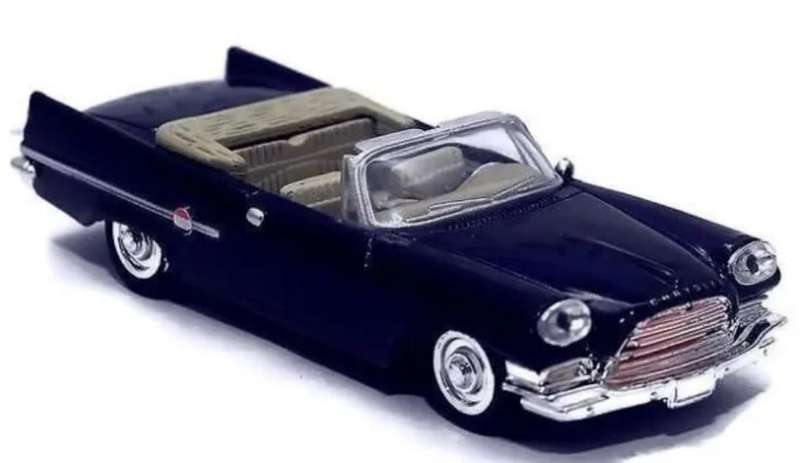 Chrysler 300E Convertible dark blue 1959 1/43 NewRay NEW+boxed #6045 instant wheels